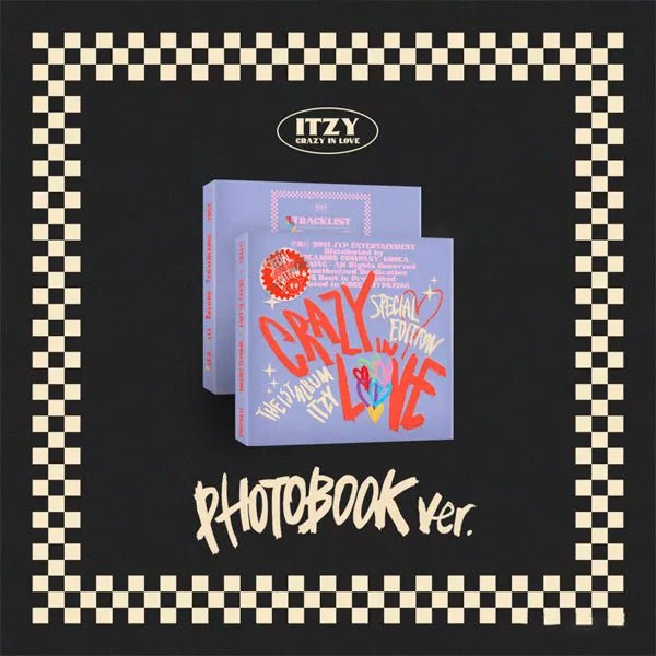 Itzy - Crazy in Love 1st Album Special Edition Photobook Version