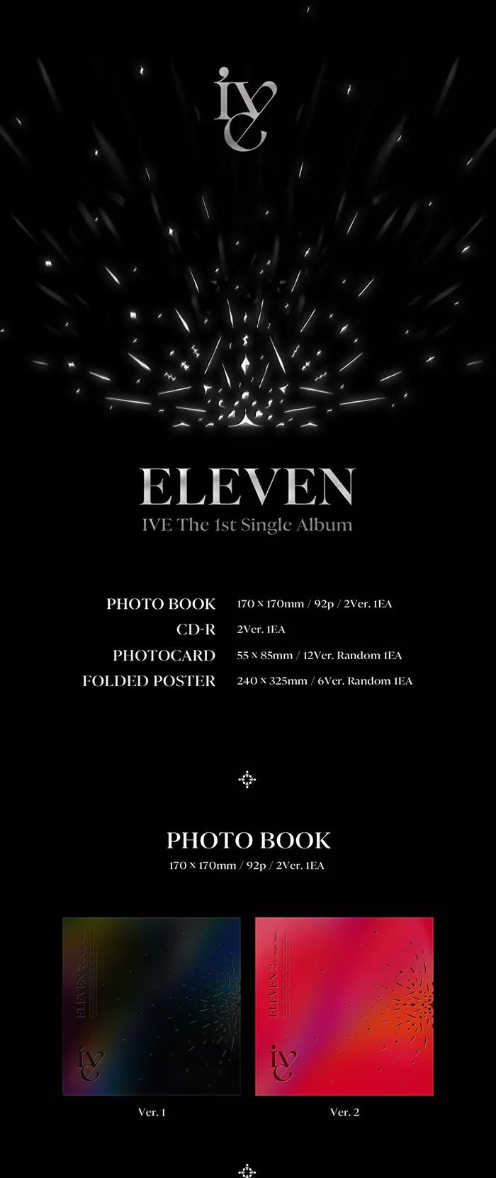 IVE - ELEVEN (1st Single-Album)