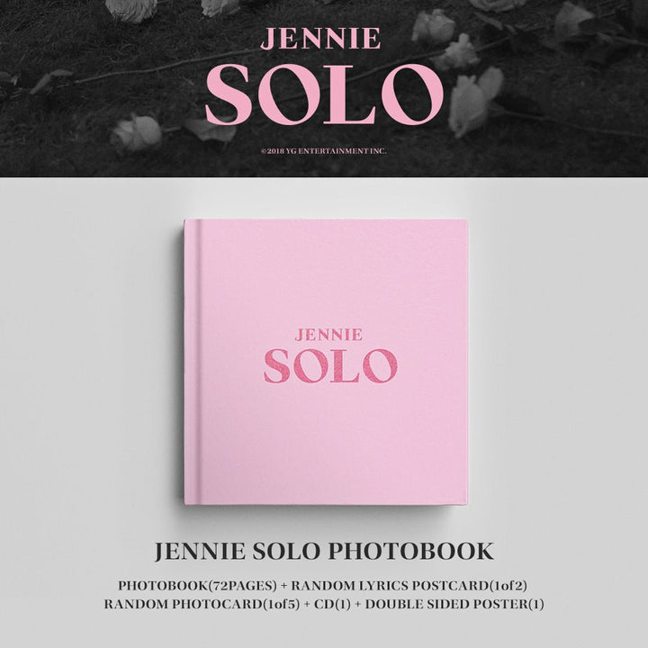 JENNIE (BLACKPINK) - SOLO (1st Single-Album) - Seoul-Mate
