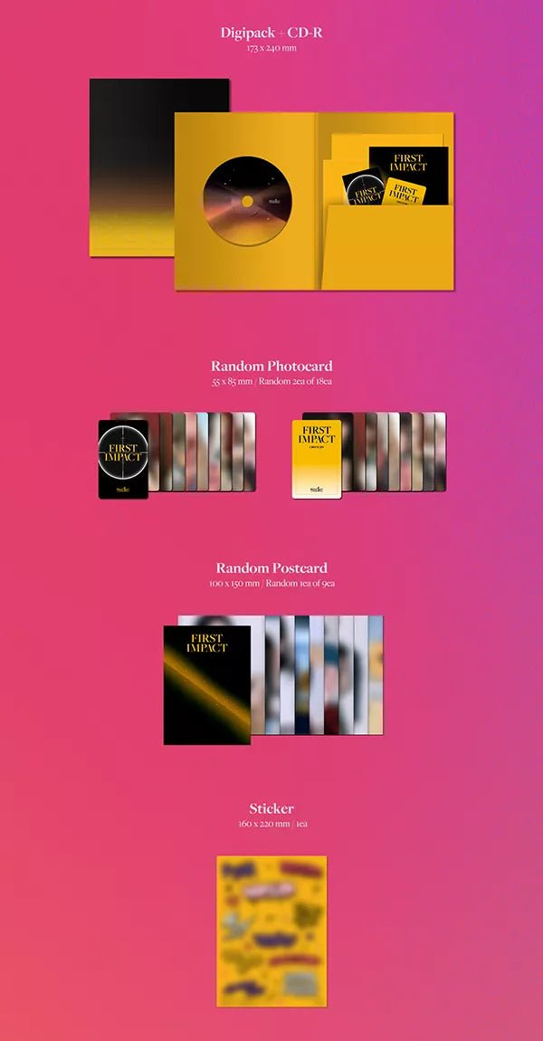 Kep1er – FIRST IMPACT The 1st Mini Album Connect- Version#version_connect-gelb