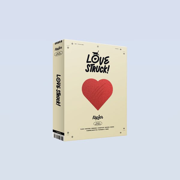 Kep1er LOVE STRUCK! サイン入り Kep1er 4th Mini Album Love Struck! Official Photocard Digipack