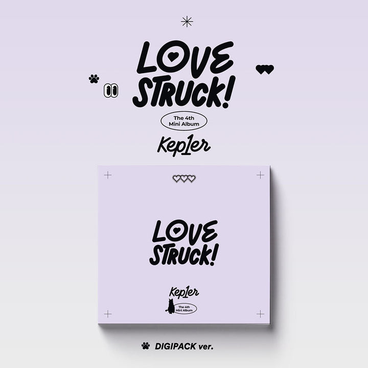 Kep1er - LOVESTRUCK! (4th Mini-Album) Digipack Ver. - Seoul-Mate