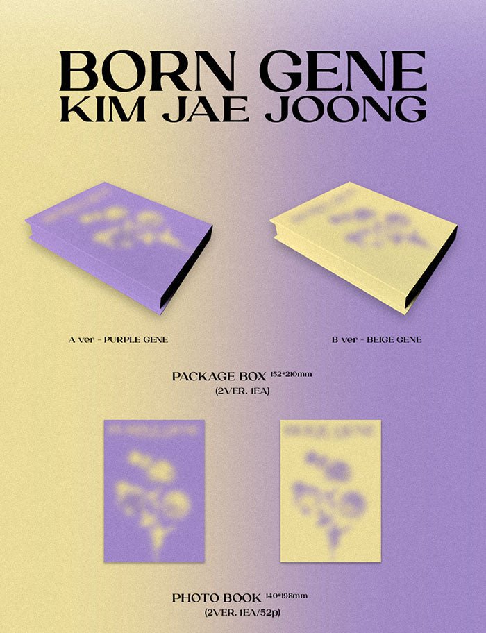 Kim JaeJoong - BORN GENE (3rd Album)