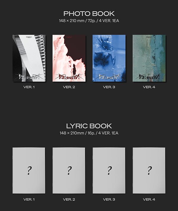 MONSTA X - REASON (12th Mini-Album) – SeoulMate