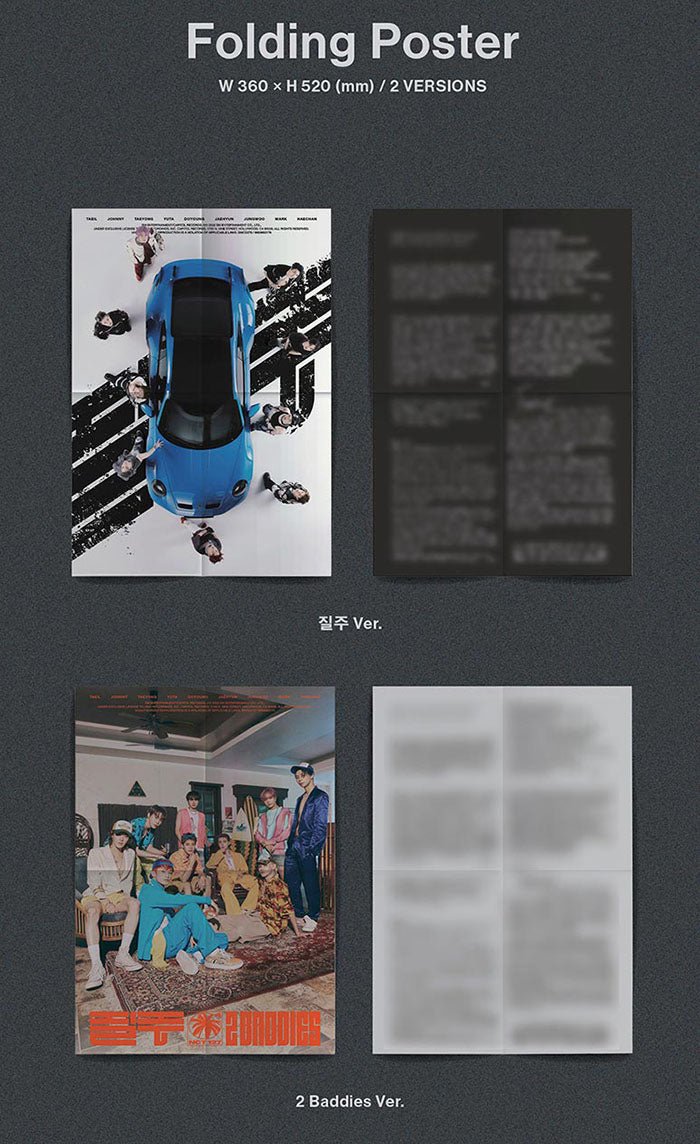 NCT 127 - 2 Baddies (질주) Photobook Ver. (4th Studio-Album) - Seoul-Mate