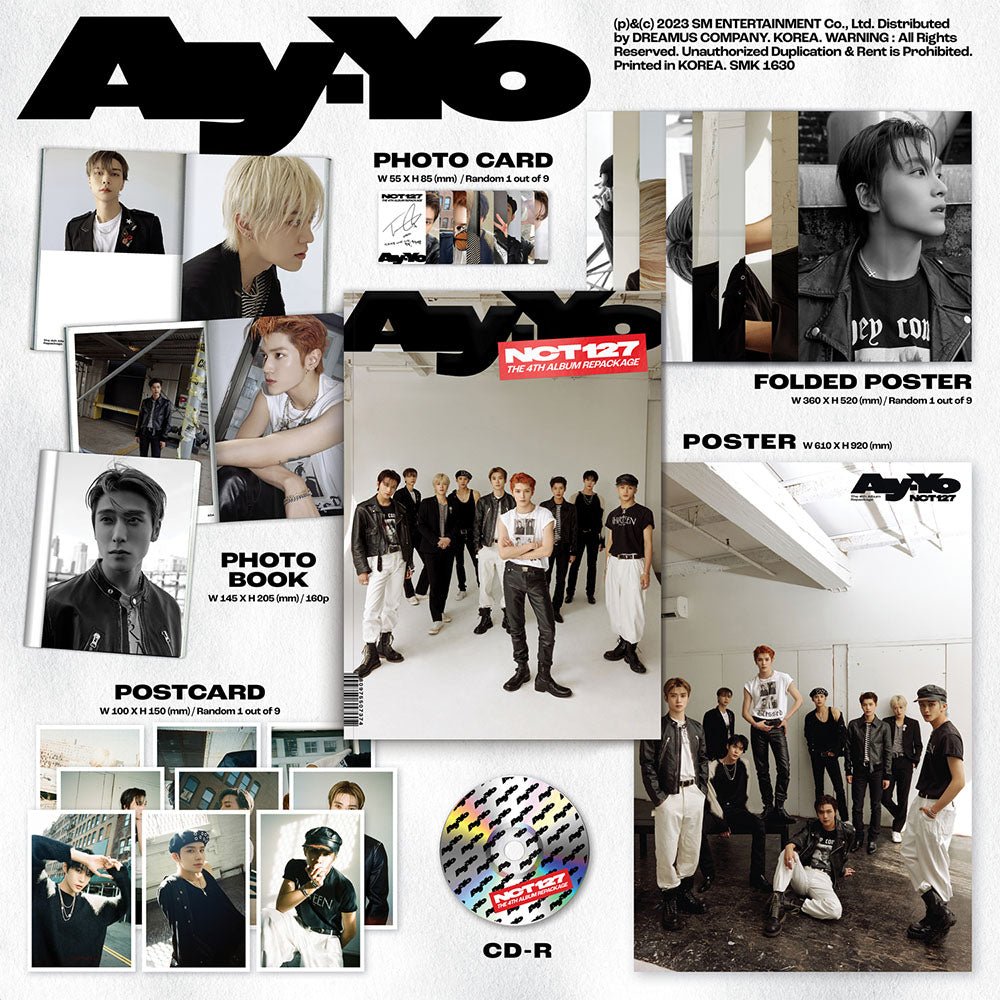 NCT 127 - Ay-Yo Photobook Ver. (4th Repackage Album) - Seoul-Mate
