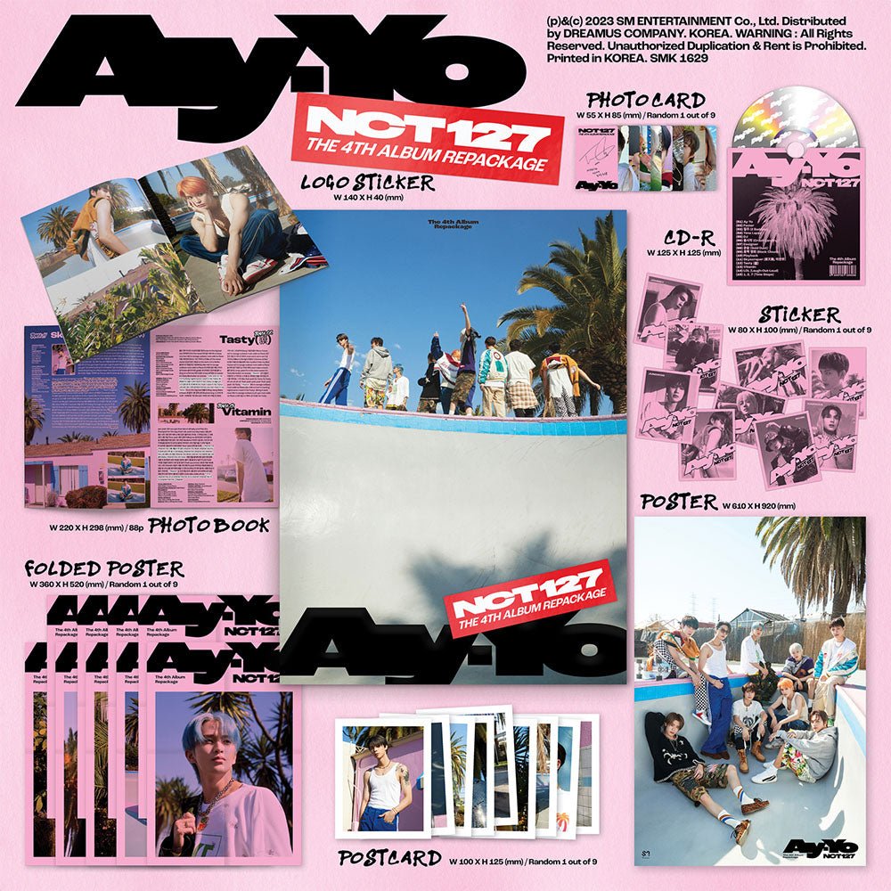 NCT 127 - Ay-Yo Photobook Ver. (4th Repackage Album) - Seoul-Mate