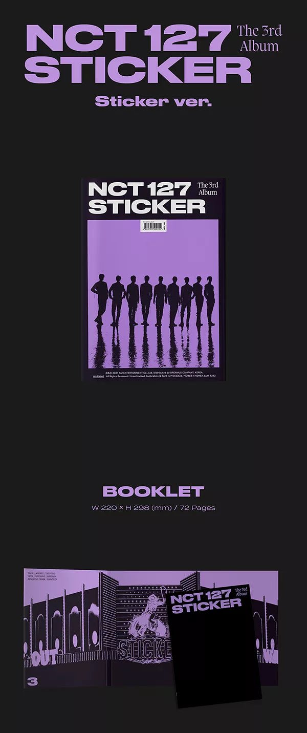 NCT 127 - STICKER (3rd Studio-Album) - Seoul-Mate