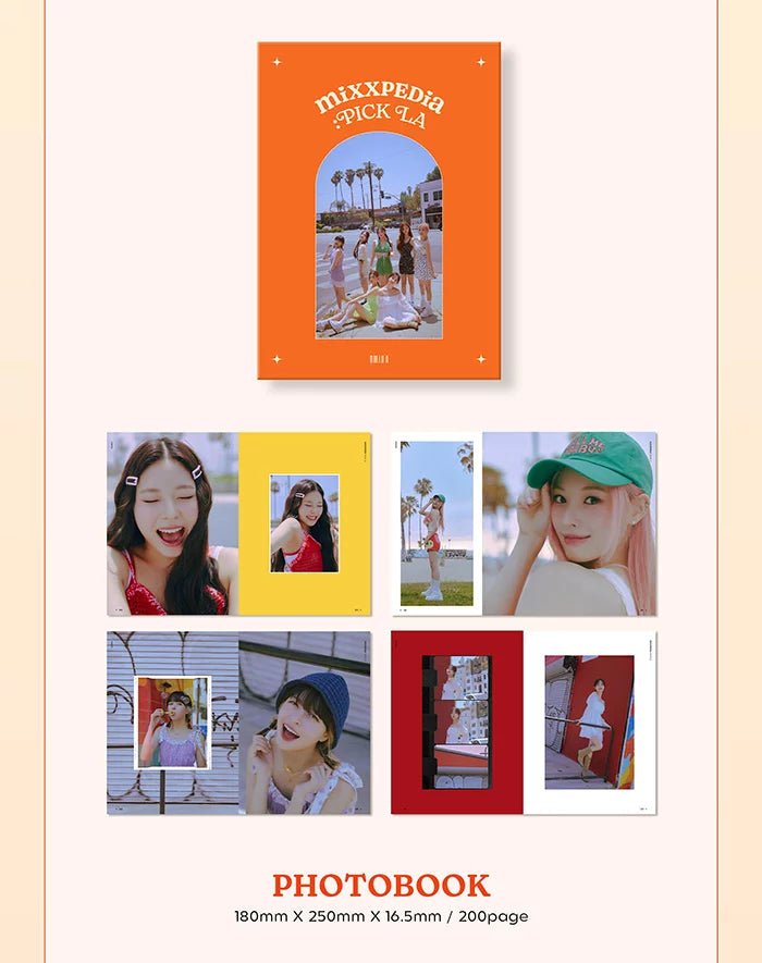 NMIXX miXXPEDia PICK LA 写真集 へウォン ポラロイド : [写真集