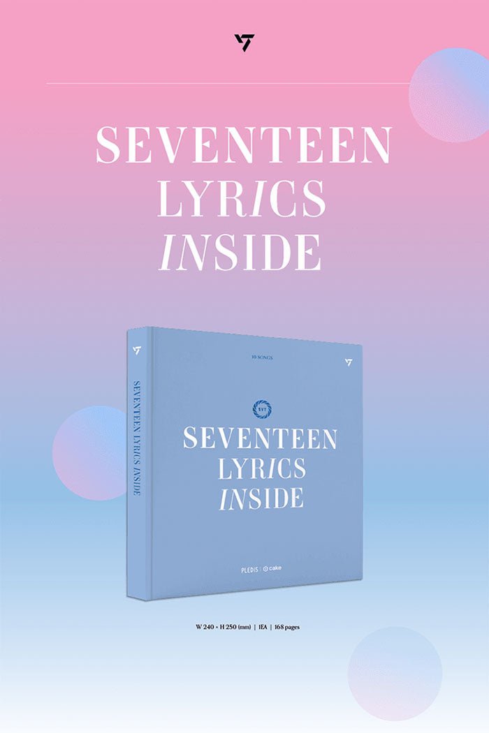 K-POP・アジア SEVENTEEN LYRICS INSIDE Amazon.com: SEVENTEEN Lyrics Inside Book 1st Global Edition
