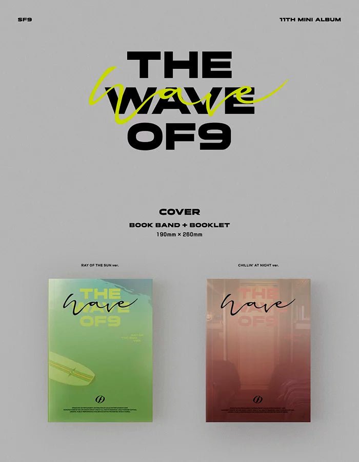 SF9 - THE WAVE OF9 (11th Mini-Album) Details