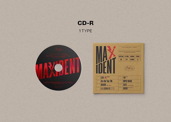 Stray Kids - MAXIDENT Mini-Album (Case Version)