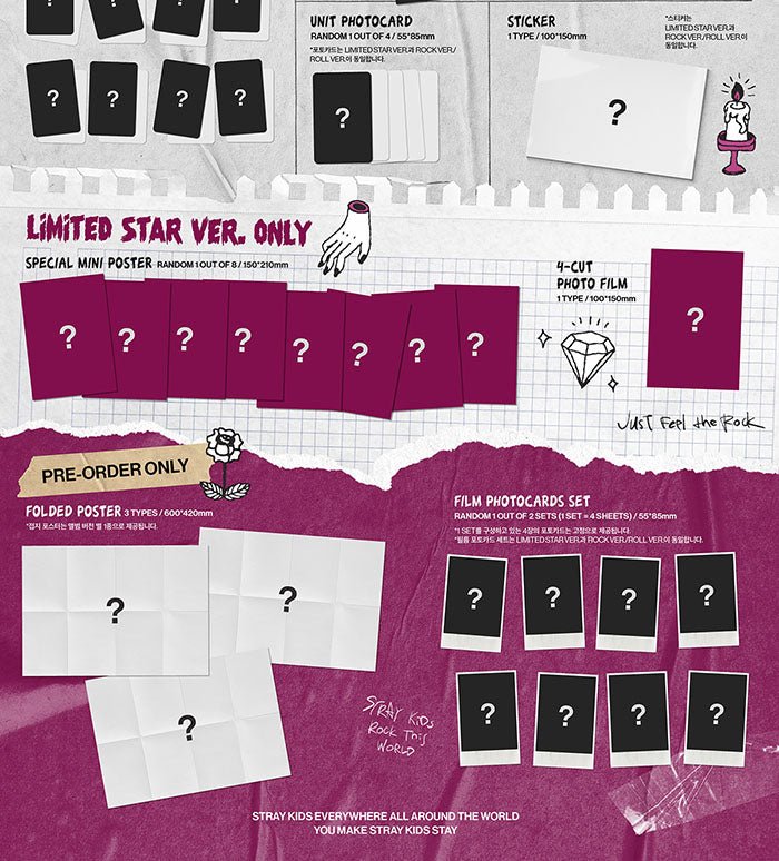 Stray Kids - 樂-STAR (Limited Star Ver.) - Seoul-Mate
