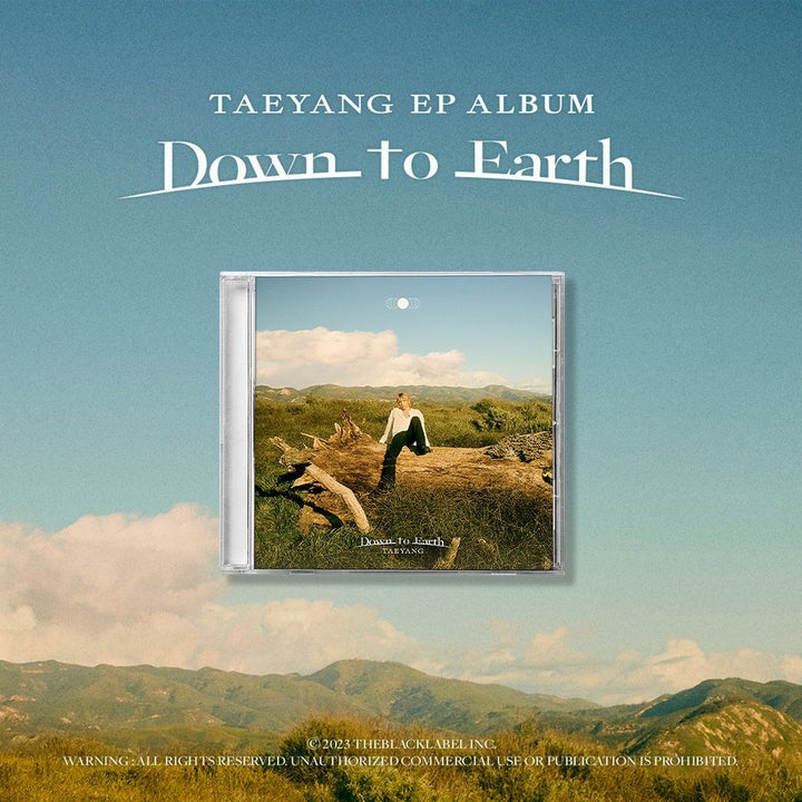 TAEYANG - DOWN TO EARTH (EP Album) [PRE-ORDER] - Seoul-Mate