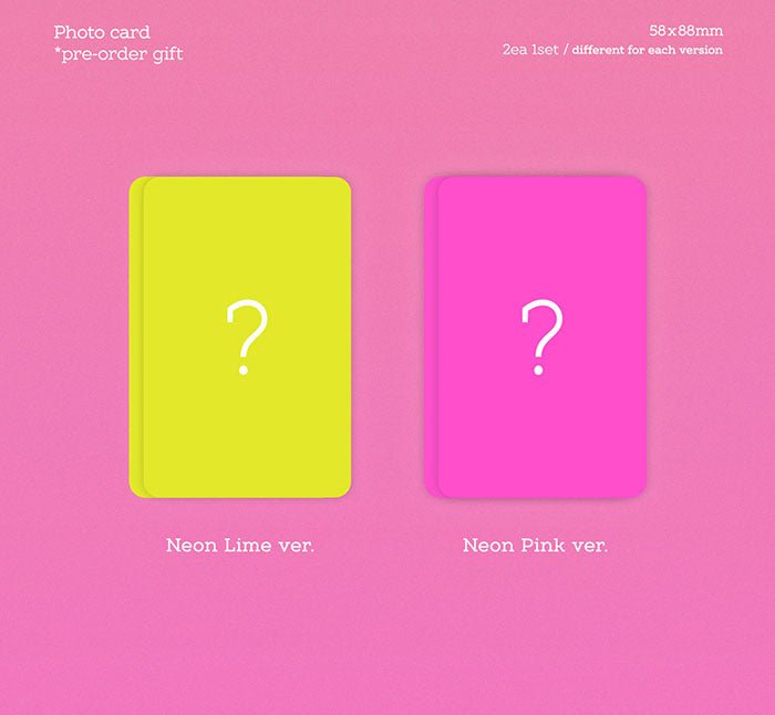 その他 Yes I am CHAEYOUNG Neon Pink ver TWICE, CHAEYOUNG - TWICE Chaeyoung Yes, I am Chaeyoung 1st