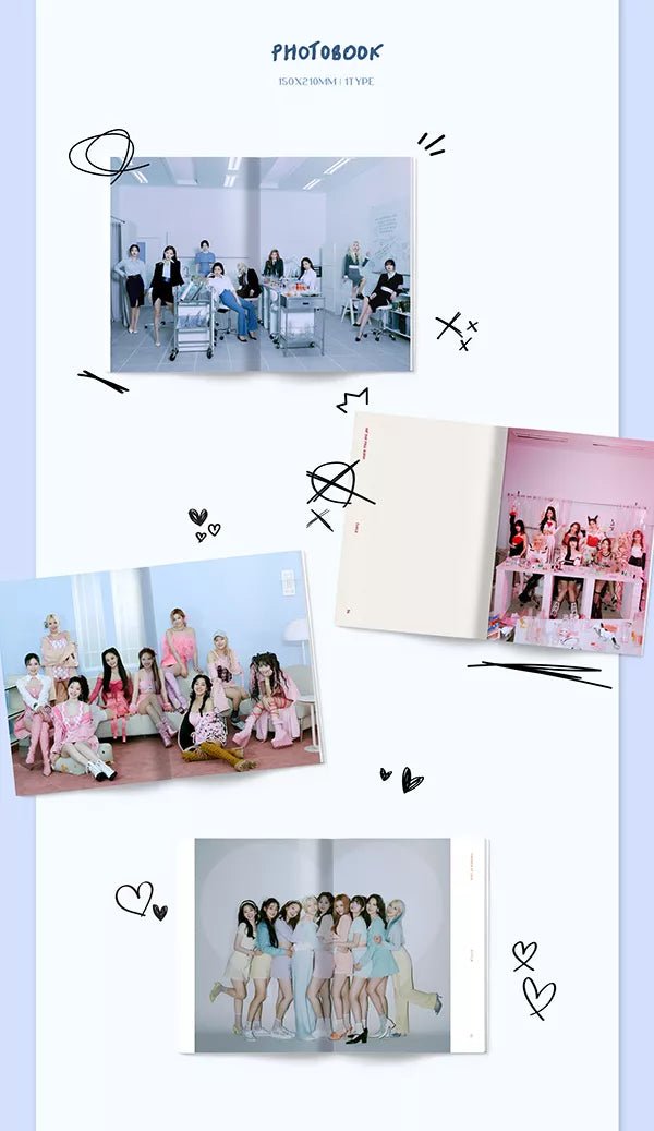 TWICE 3rd Album Formula of Love: O+T= - JYP SHOP