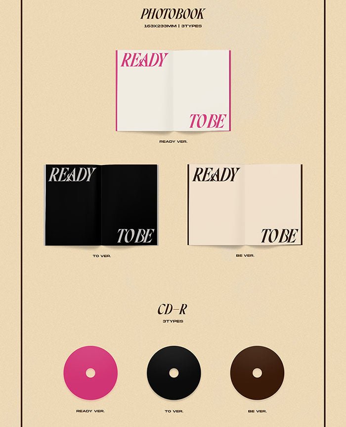 TWICE - READY TO BE (12th Mini-Album) [PRE-ORDER] - Seoul-Mate
