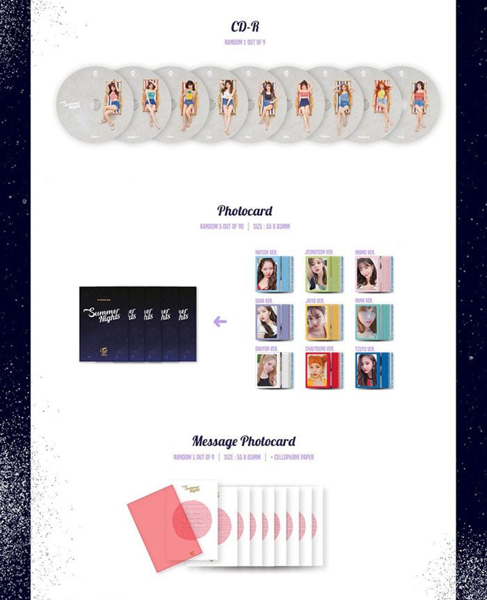 TWICE - Summer Nights (2nd Summer Special Album) - Seoul-Mate