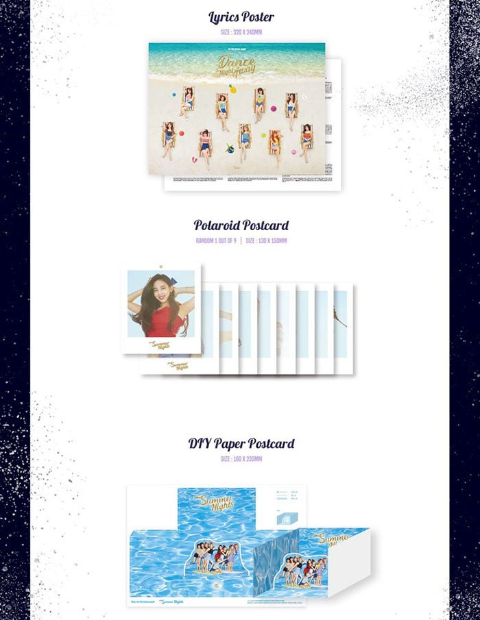 TWICE - Summer Nights (2nd Summer Special Album) – Seoul-Mate