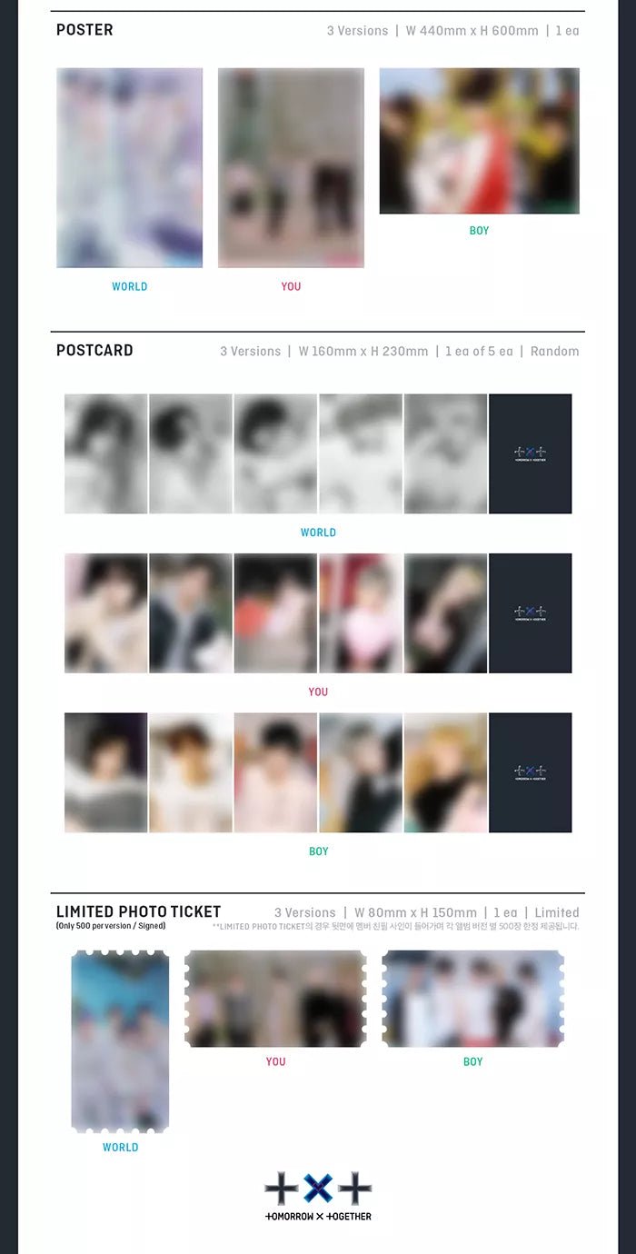 TXT サイン入りLIMITED PHOTO TICKET | ns2.psht.or.id