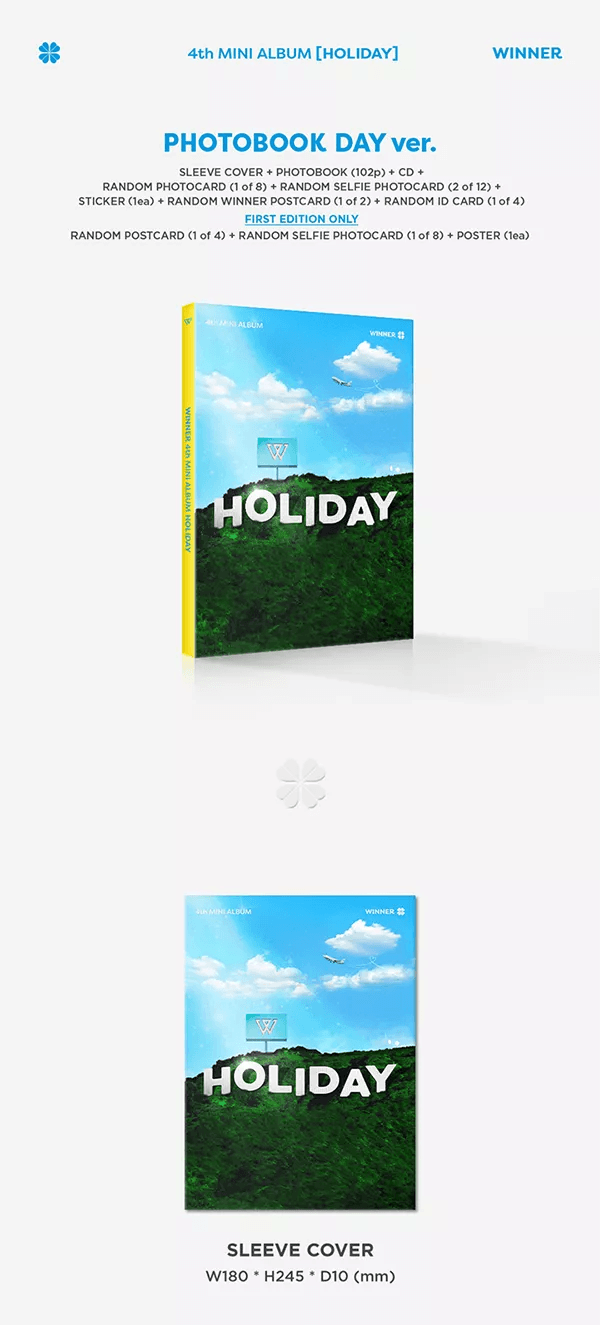WINNER - HOLIDAY (4th Mini-Album) - Seoul-Mate
