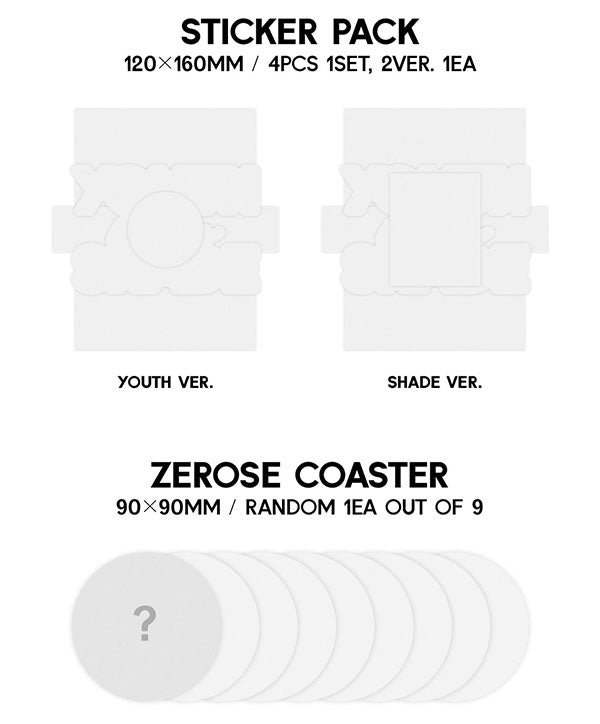 ZEROBASEONE - The 1st Mini Album [YOUTH IN THE SHADE] - Seoul-Mate